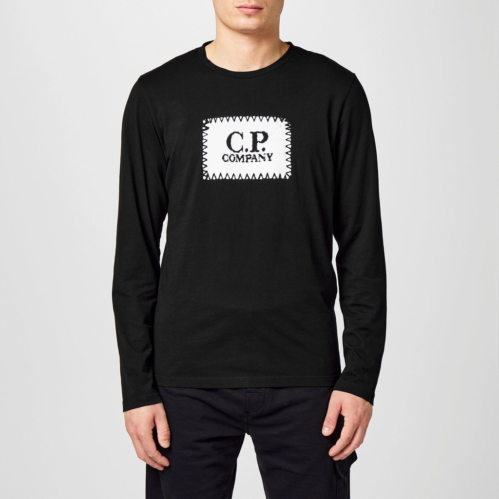 CP Company Long Sleeve Top - Black 999